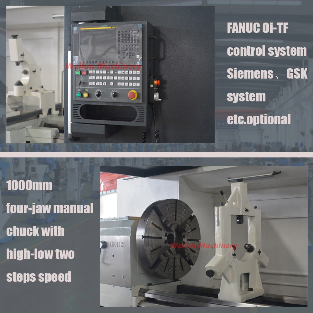 Heavy Duty CNC Turning Lathe Machine (CK61100B CK61125B CK61140B CK61160B)