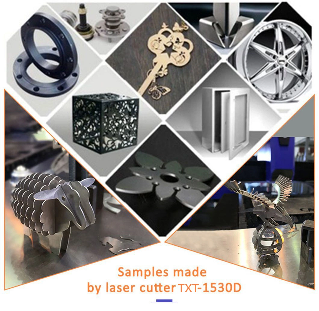Fiber Laser Cutting Machine Sheet Metal with Laser and Double Exchange Tables Laser Cutting Machine for Carbon Sheet 1500*3000m 1000-8000W Fiber Laser