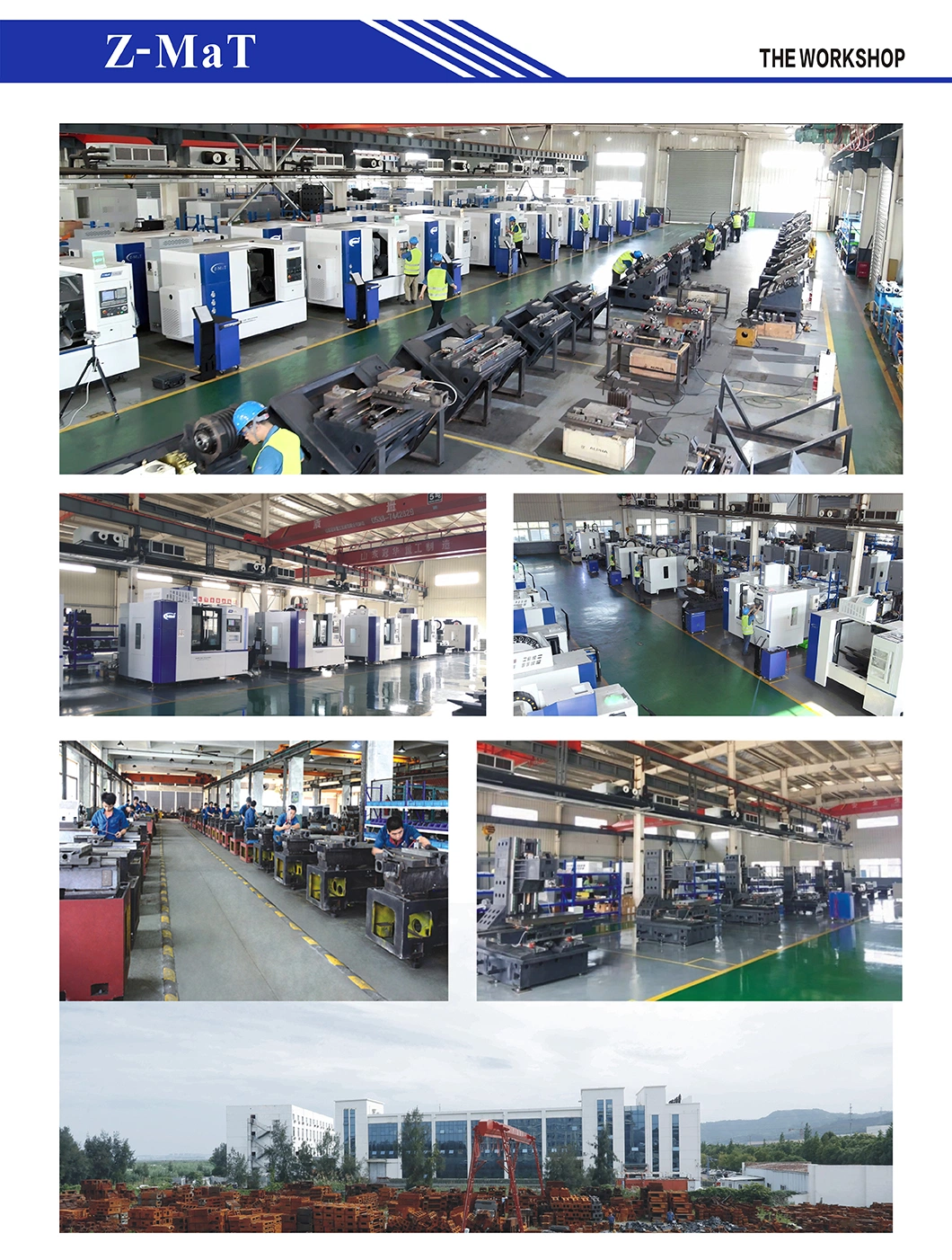 Heavy-Duty Vertical Machining Center/ VMC Milling Machinery/CNC Milling Machine/ CNC Lathe (Z-MaT VMC850)